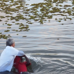 Passamos pregando e batizando em vários lugares